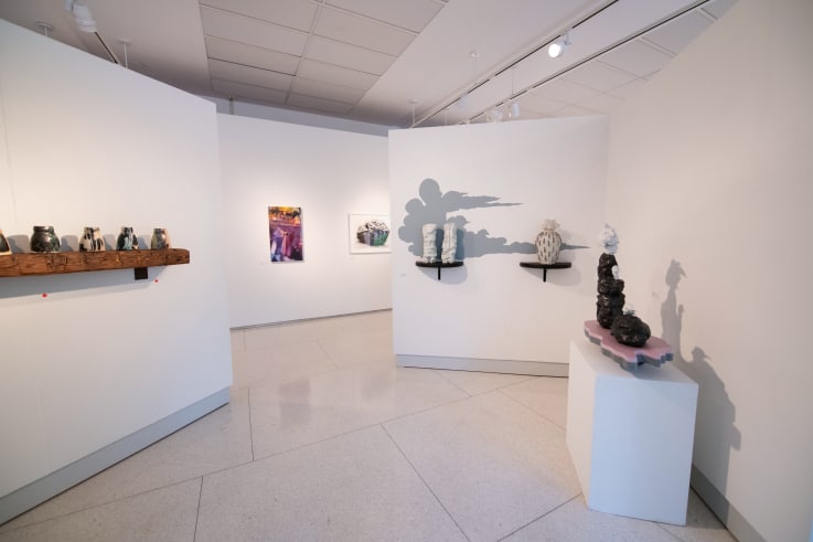 Art installation displayed in the Lee Gallery