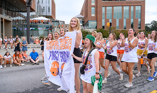 First Friday Parade, a Clemson Tradition
