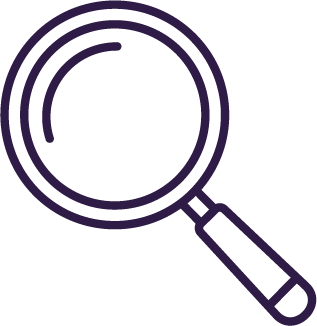 Magnifying glass icon